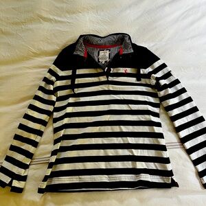 Joules stripy sweatshirt